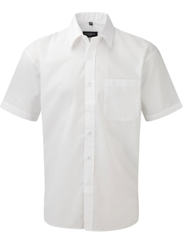 Camisa em popeline de manga curta - RU935M