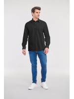 Camisa de manga comprida em popeline - RU936M
