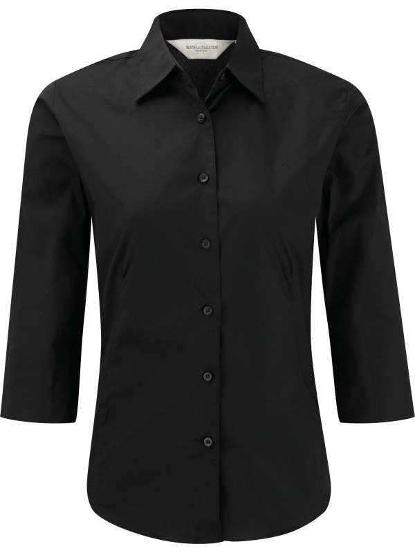 Camisa justa com manga a 3/4 - RU946F