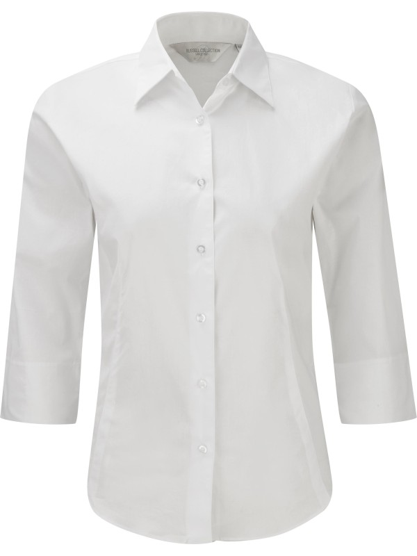 Camisa justa com manga a 3/4 - RU946F
