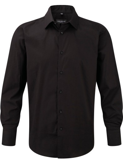 Camisa justa de manga comprida - RU946M