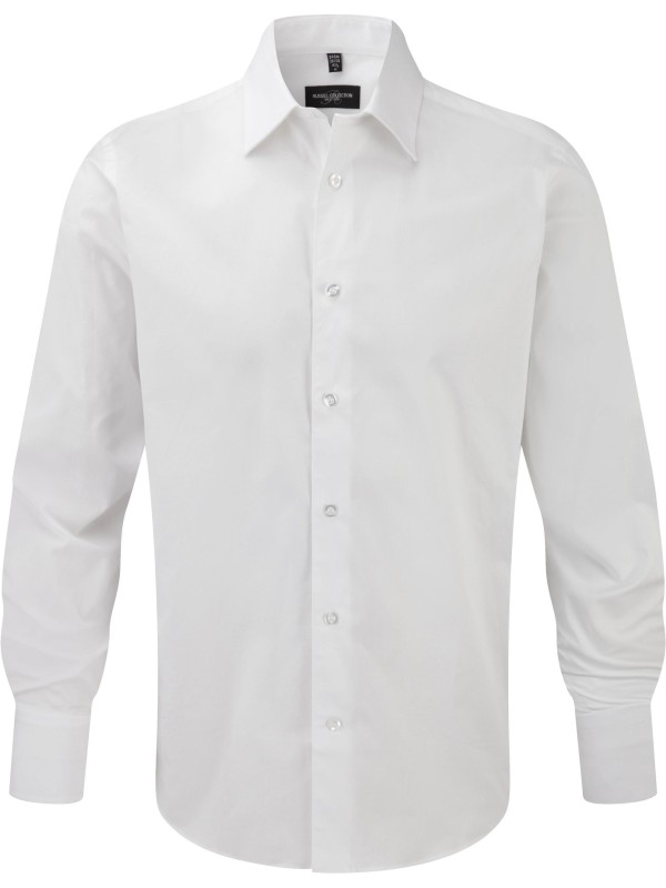 Camisa justa de manga comprida - RU946M
