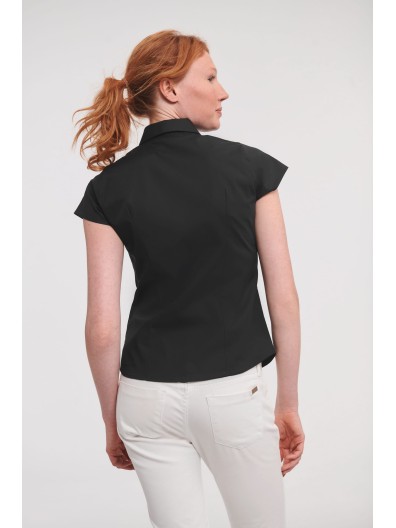 Camisa justa de manga curta - RU947F