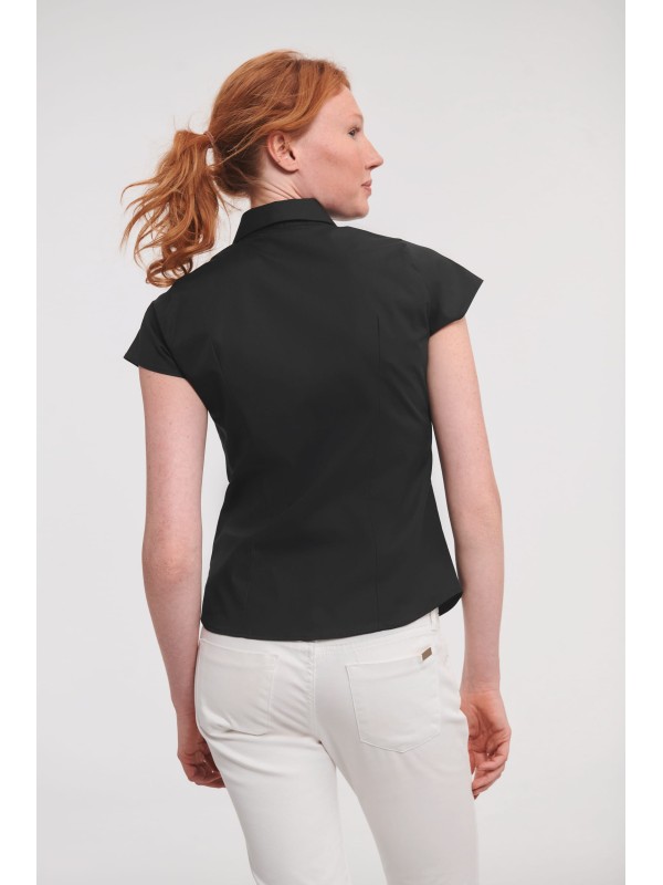 Camisa justa de manga curta - RU947F