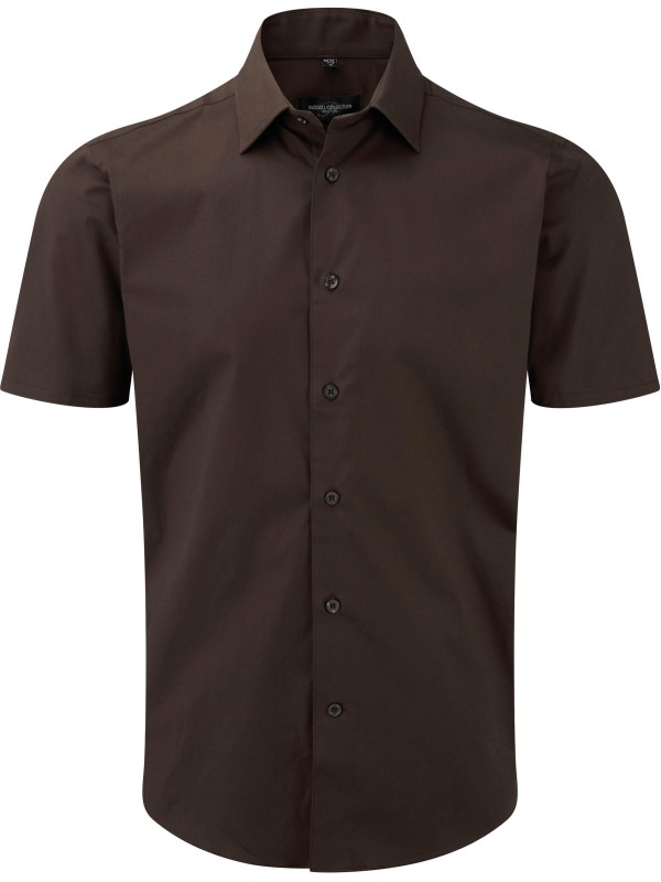 Camisa justa de manga curta - RU947M