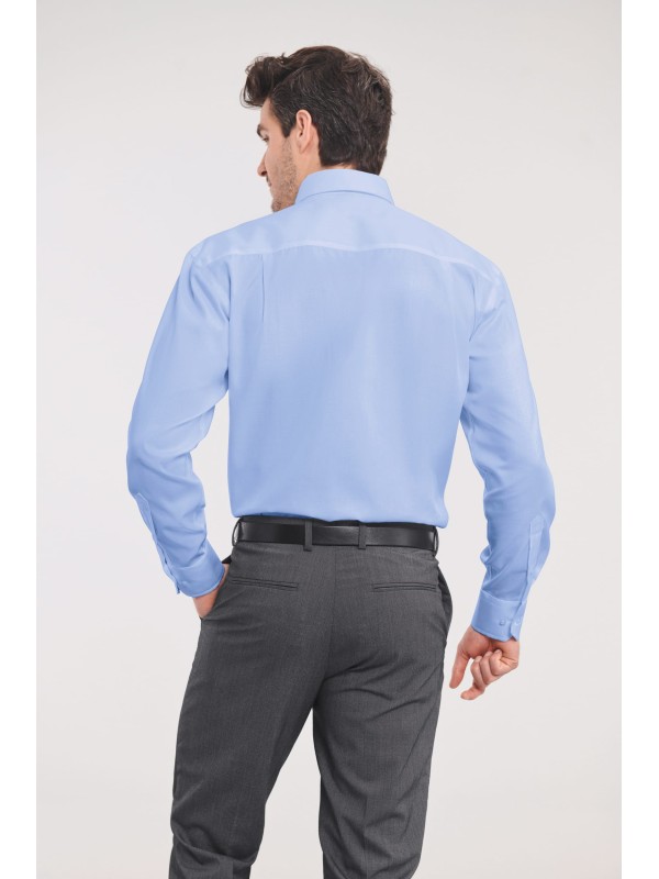 Camisa de manga comprida que no precisa passar a ferro - RU956M