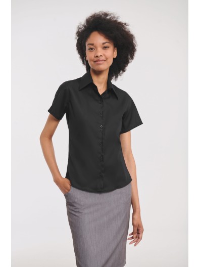 Camisa de manga curta que no precisa passar a ferro - RU957F