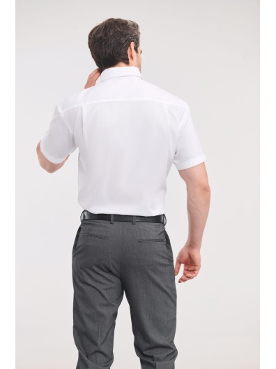 Camisa de manga curta que no precisa passar a ferro - RU957M