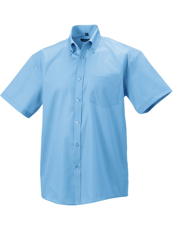 Camisa de manga curta que no precisa passar a ferro - RU957M