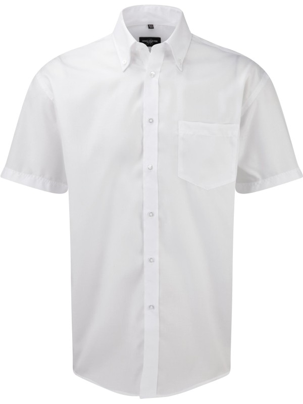 Camisa de manga curta que no precisa passar a ferro - RU957M