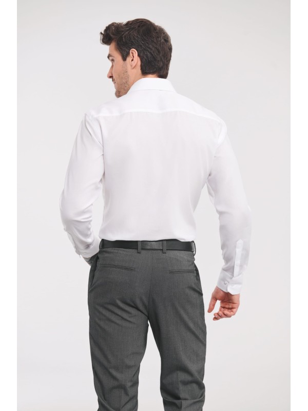 Camisa de manga curta que no precisa passar a ferro - RU958M