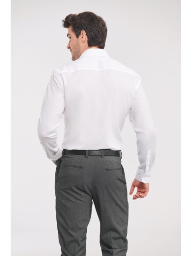 Camisa de manga curta que no precisa passar a ferro - RU958M