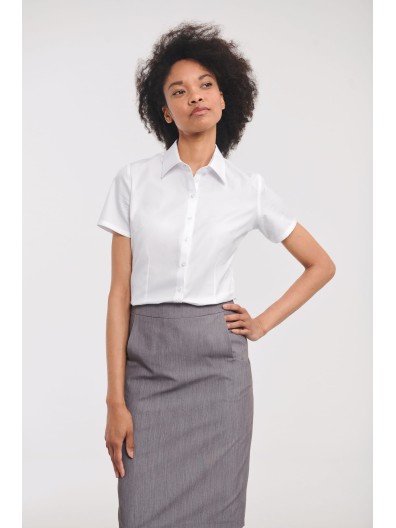 Camisa de manga curta HERRINGBONE - RU963F