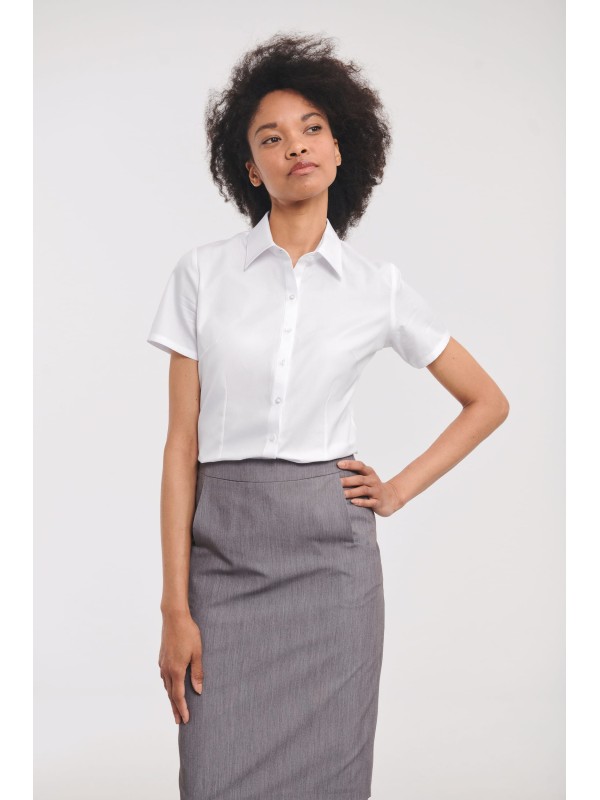 Camisa de manga curta HERRINGBONE - RU963F