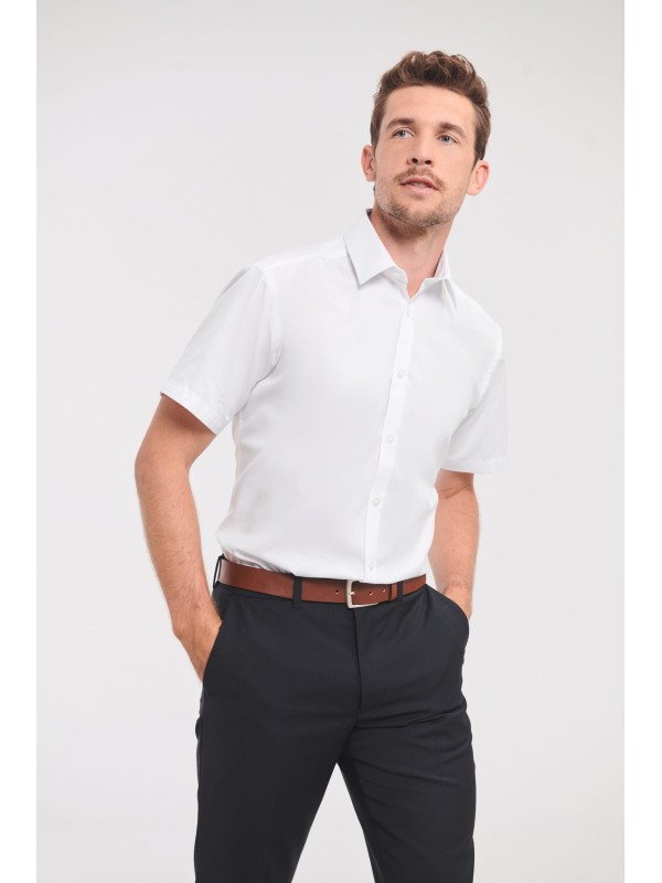 Camisa de manga curta HERRINGBONE - RU963M