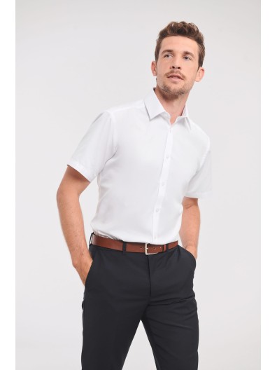 Camisa de manga curta HERRINGBONE - RU963M