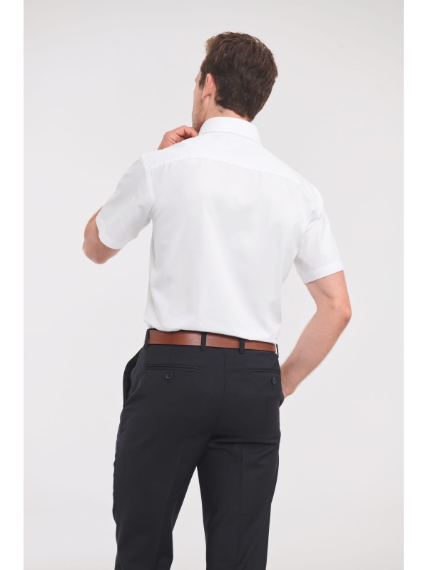 Camisa de manga curta HERRINGBONE - RU963M