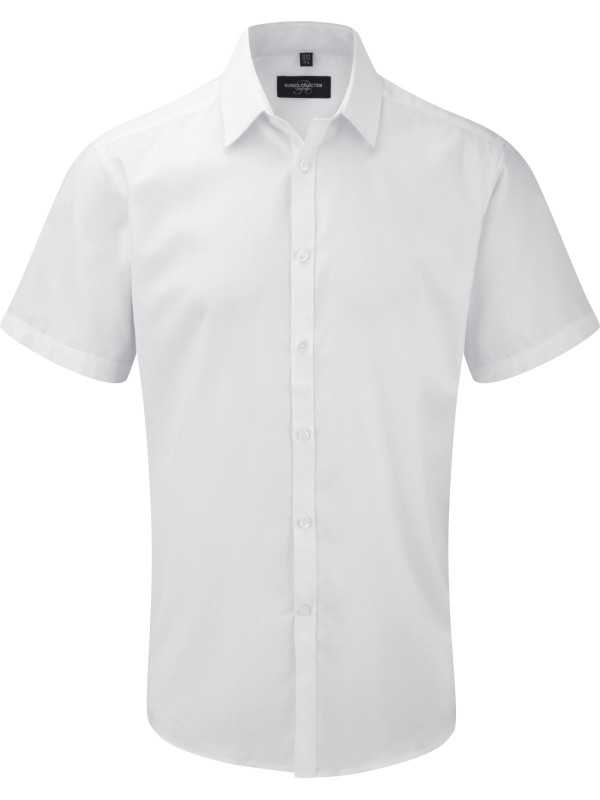 Camisa de manga curta HERRINGBONE - RU963M