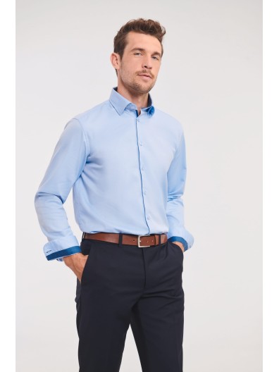 Camisa de manga comprida HERRINGBONE - RU964M