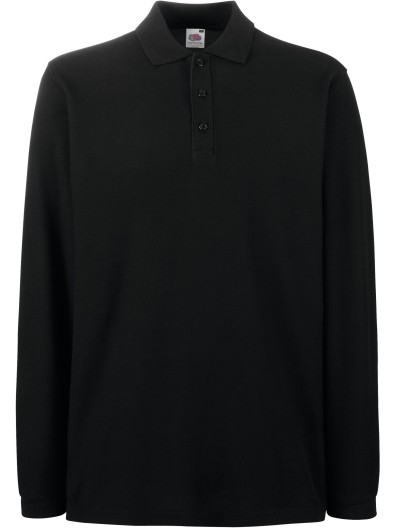 Polo piqu Premium de manga comprida - SC63310C
