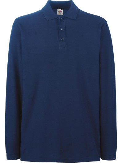 Polo piqu Premium de manga comprida - SC63310C