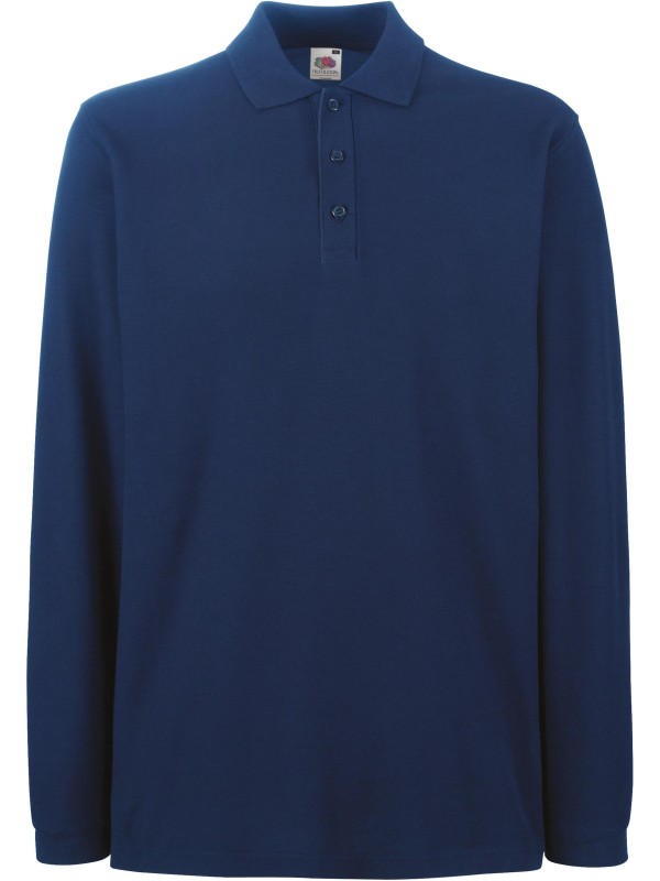 Polo piqu Premium de manga comprida - SC63310C