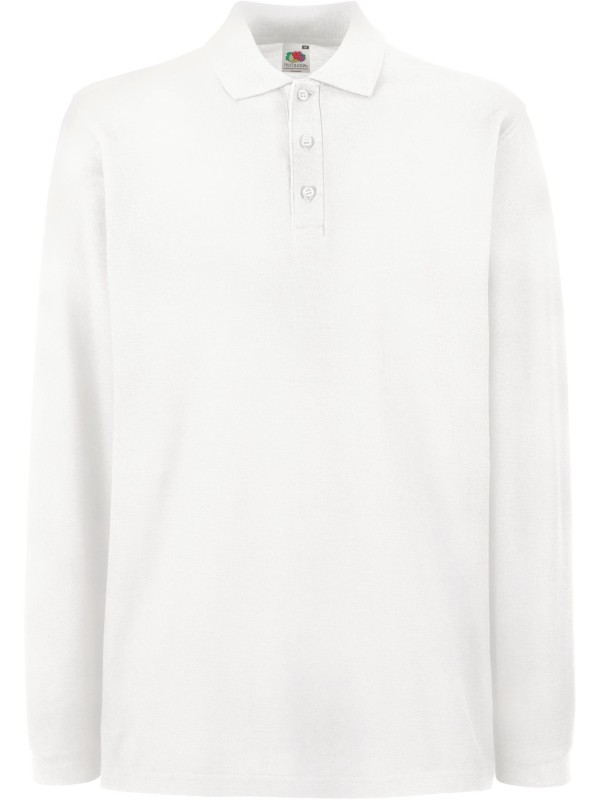 Polo piqu Premium de manga comprida - SC63310