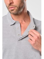 Polo com molas de press�o na gola de manga curta - WK225