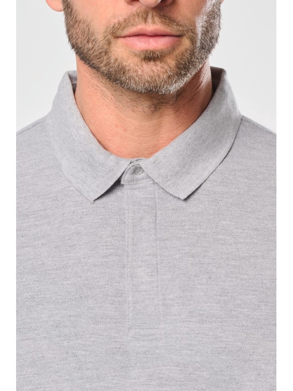Polo com molas de press�o na gola de manga curta - WK225