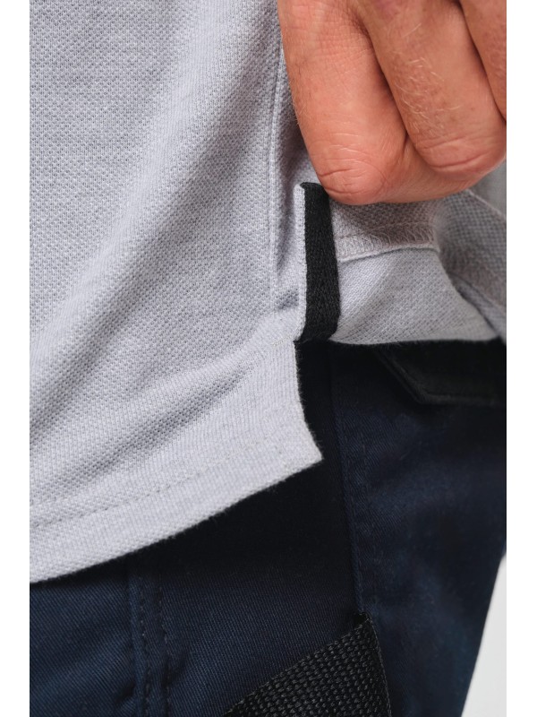 Polo com contraste de manga curta DAY TO DAY - WK270X