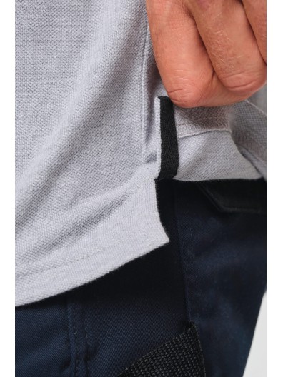 Polo com contraste de manga curta DAY TO DAY - WK270X