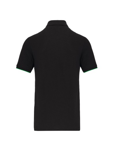 Polo com contraste de manga curta DAY TO DAY - WK270X