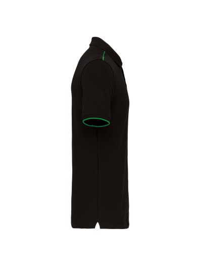 Polo com contraste de manga curta DAY TO DAY - WK270X