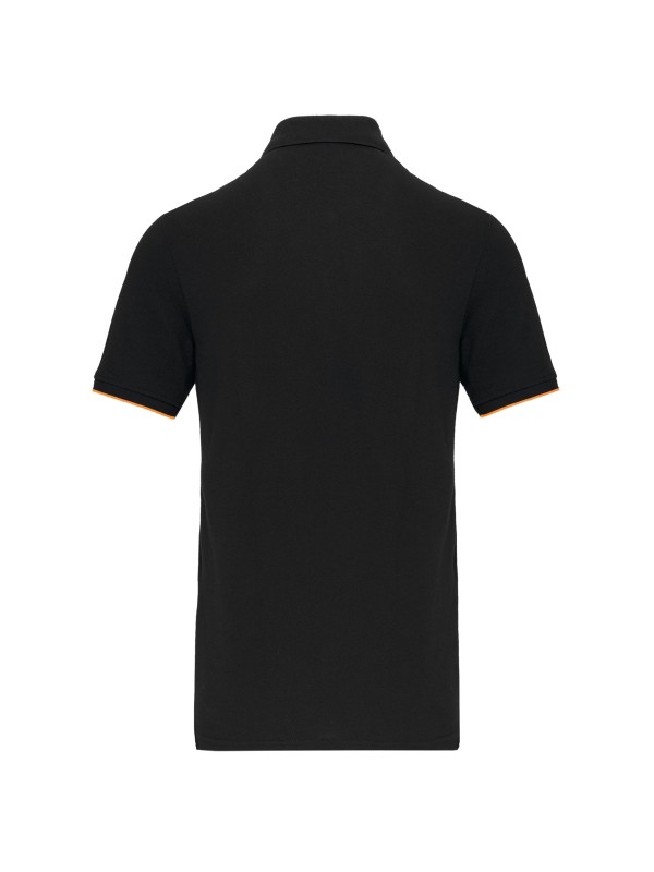 Polo com contraste de manga curta DAY TO DAY - WK270X