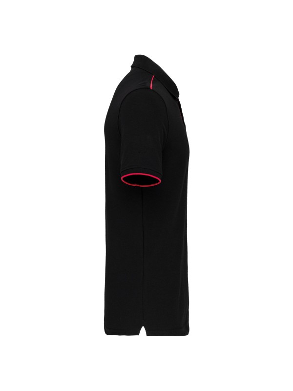 Polo com contraste de manga curta DAY TO DAY - WK270X