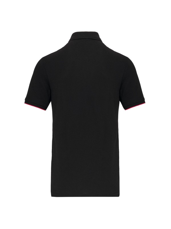 Polo com contraste de manga curta DAY TO DAY - WK270X