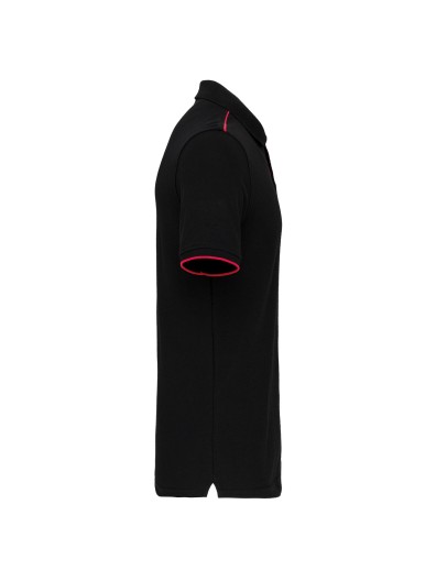 Polo com contraste de manga curta DAY TO DAY - WK270X