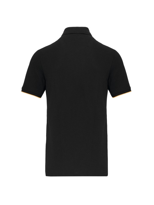 Polo com contraste de manga curta DAY TO DAY - WK270X