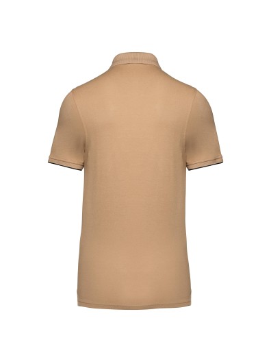 Polo com contraste de manga curta DAY TO DAY - WK270X