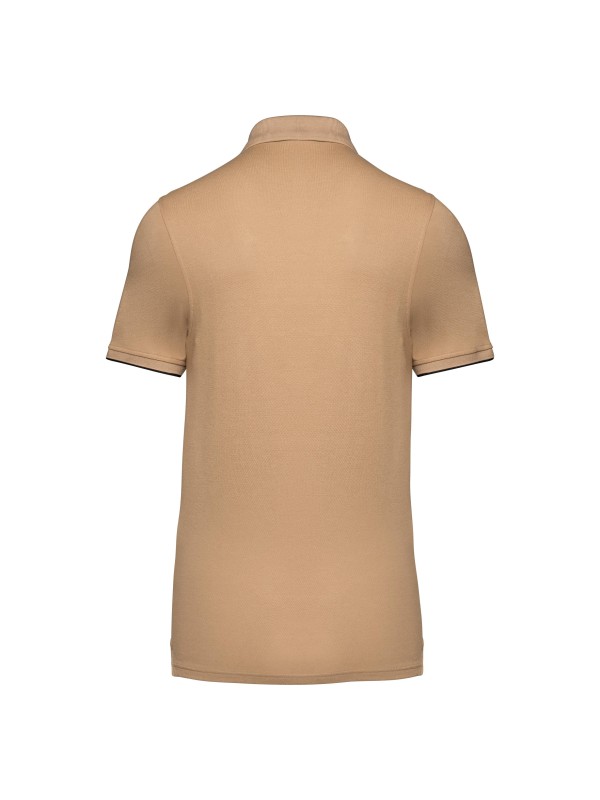 Polo com contraste de manga curta DAY TO DAY - WK270X