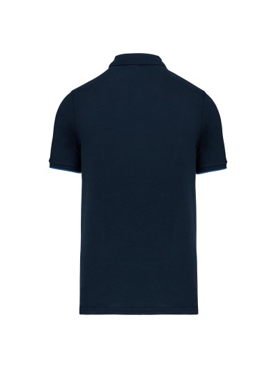 Polo com contraste de manga curta DAY TO DAY - WK270X