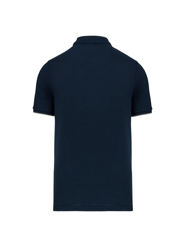 Polo com contraste de manga curta DAY TO DAY - WK270X