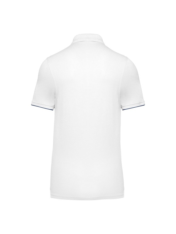 Polo com contraste de manga curta DAY TO DAY - WK270X