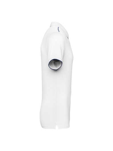 Polo com contraste de manga curta DAY TO DAY - WK270X