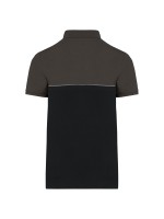 Polo bicolor de manga curta eco-respons�vel unissexo - WK210