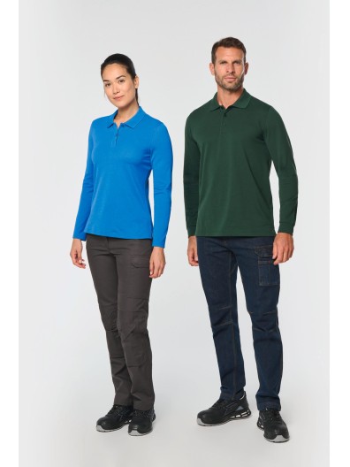 Polo de manga comprida - WK276C