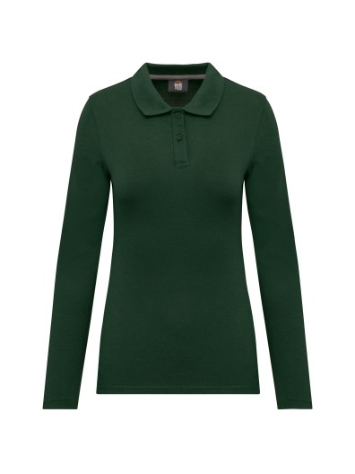 Polo de senhora manga comprida Polo de senhora manga comprida