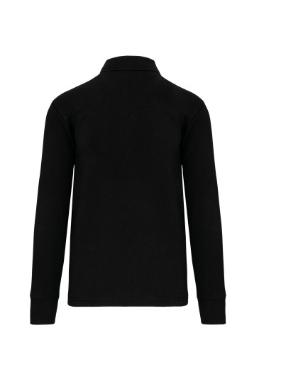 Sweatshirt com decote tipo polo - WK4000