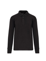 Sweatshirt com decote tipo polo - WK4000