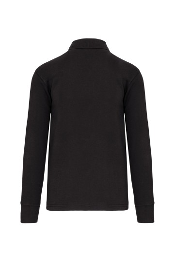 Sweatshirt com decote tipo polo - WK4000